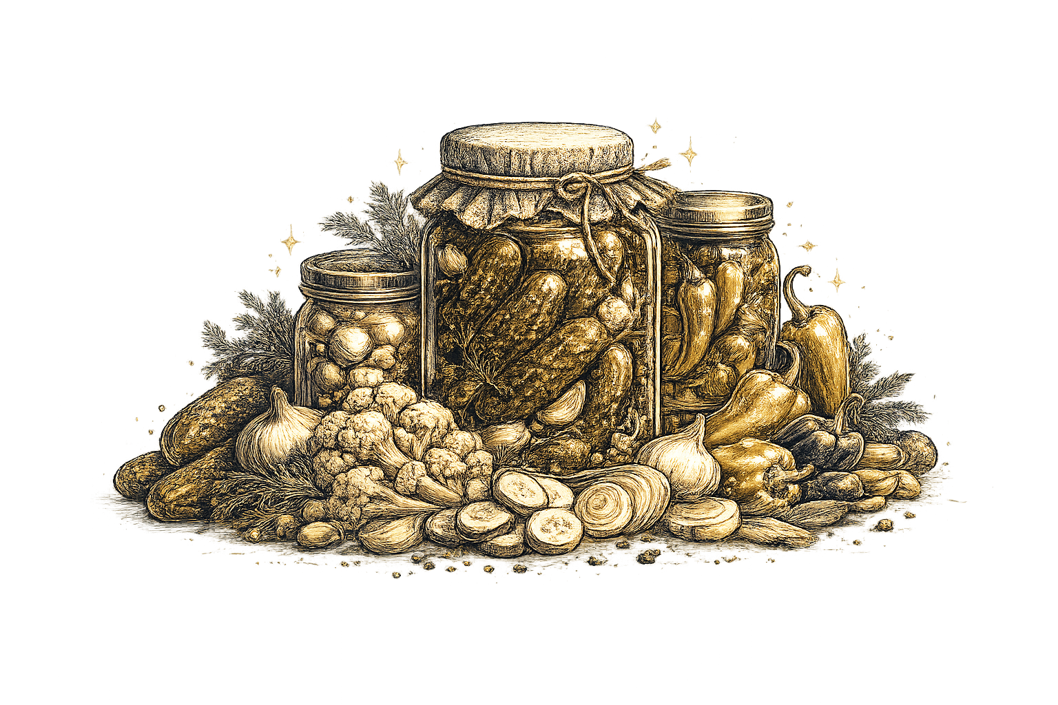 Pickled vegetables